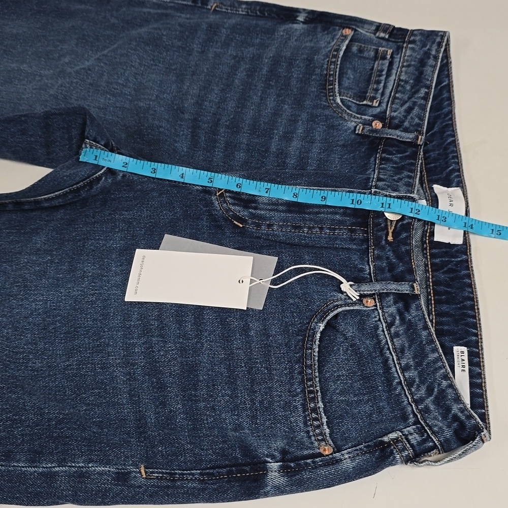 Dear John: Blaire High Rise Slim Straight Denim - Romeland - Picture 8 of 14